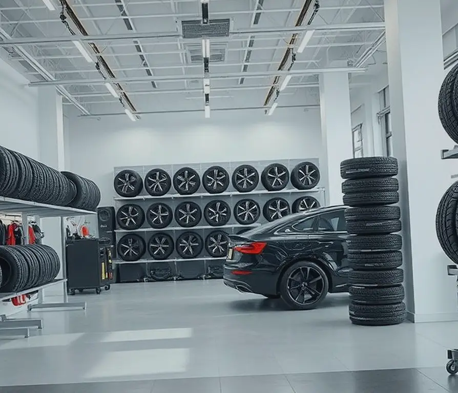 예산 BMW X1 넥센타이어렌탈 작업 전후 5